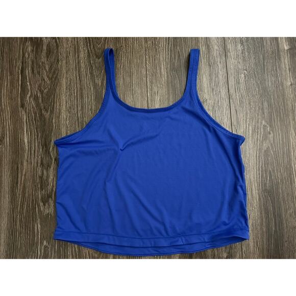 Outdoor Research Women's Echo Crop Tank Ultramarine - Picture 1 of 4